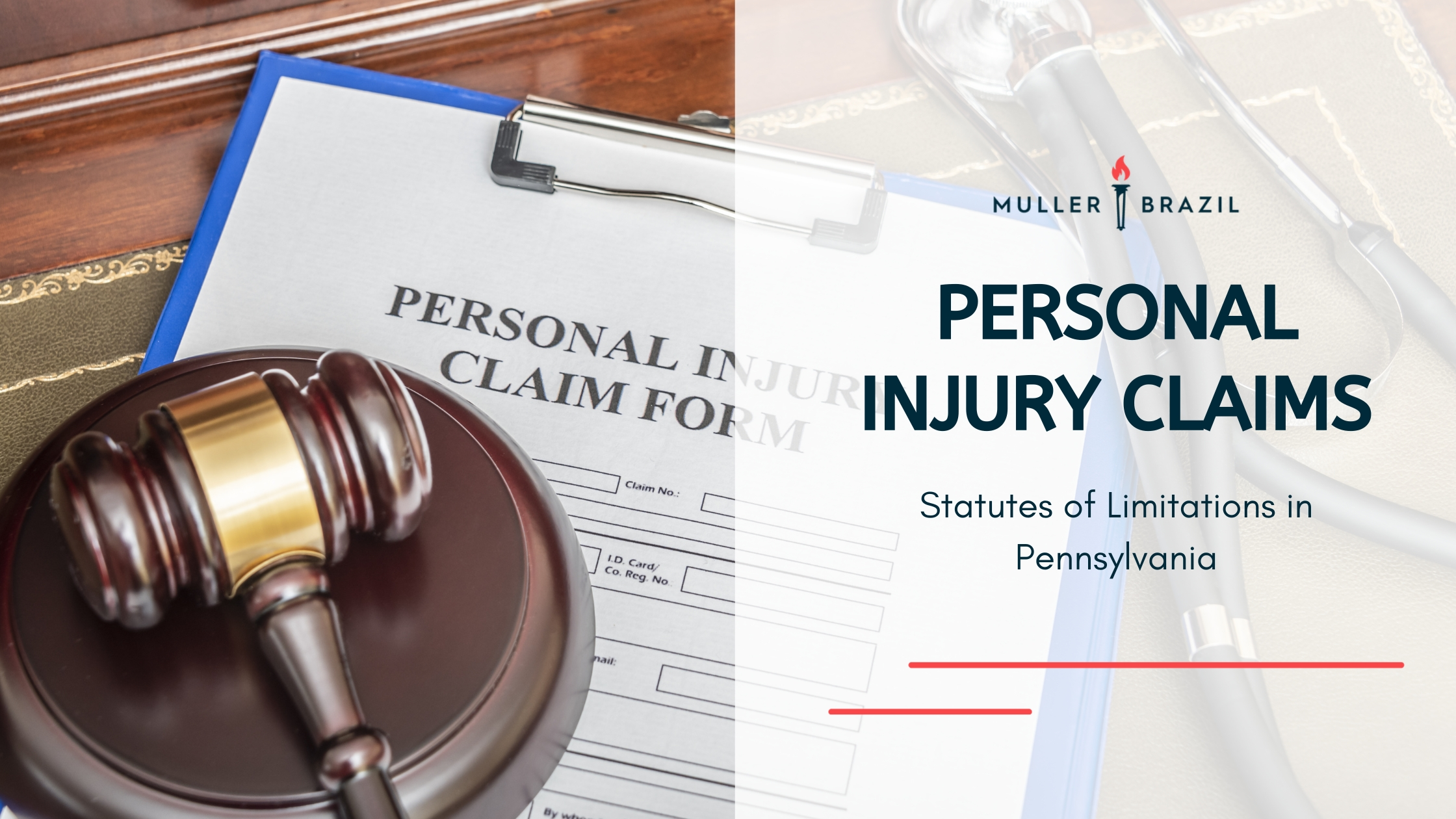 PA Personal Injury Claims Statutes of Limitations